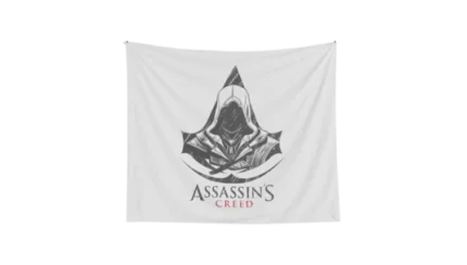 Logo With Character Tapestry