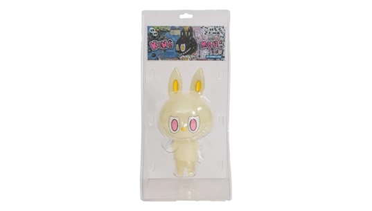 579B201A-3F33-9EB9-E8B8-F3625A199E37 Labubu King Mon Glow Vinyl Figure Designer Con 2024 Signed - Image 1