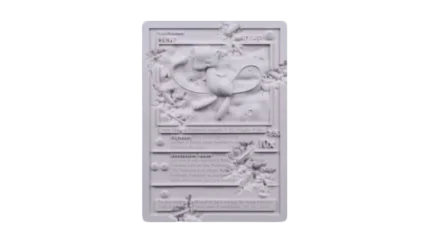 Crystalized Mew Card