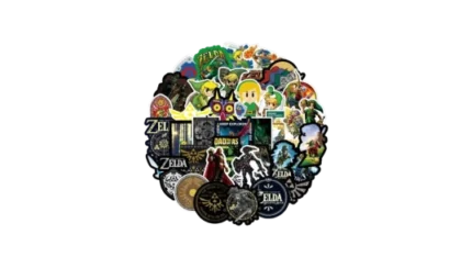 50 Pieces Waterproof Stickers