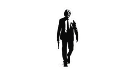 John Wick Sticker